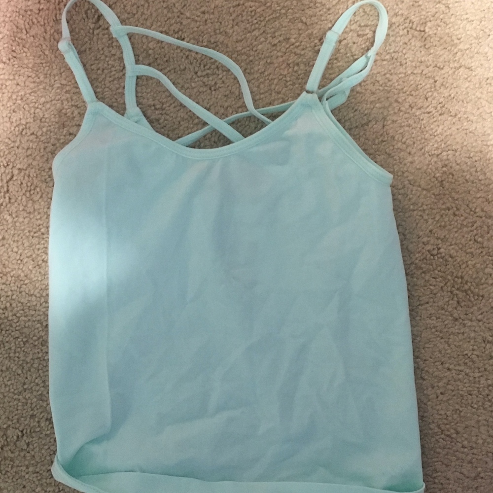 spaghetti strap girls shirt